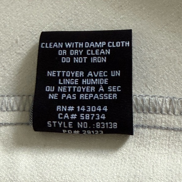 7 For All Mankind Shimmering Silver Pencil Skirt | Size Medium - Picture 11 of 11